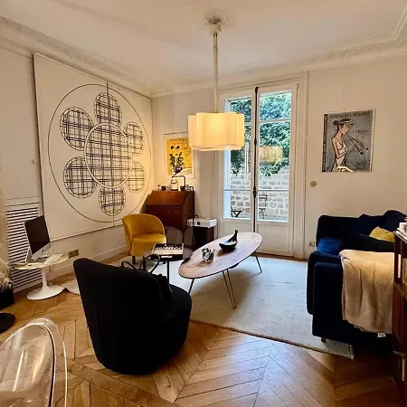 Appartamento Bel Meublé Art Déco 2 Terrasses Parigi