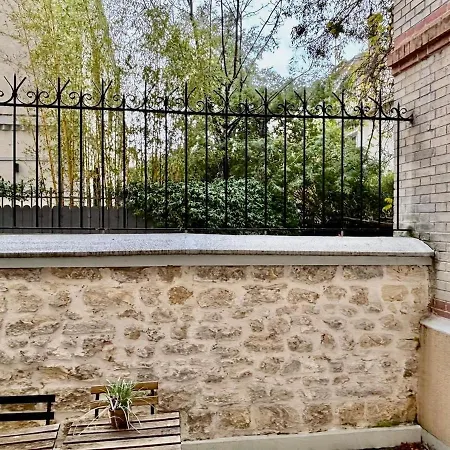 Bel Meublé Art Déco 2 Terrasses Parigi
